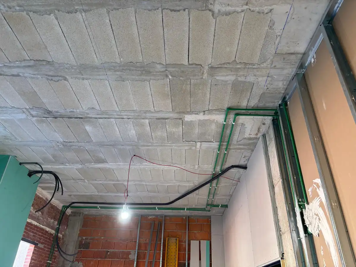 Tuberias Techo Obra